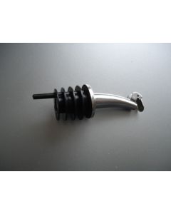 Öl Ausgiesser Westmark Messing, verchromt mit Kunsstoffkorken