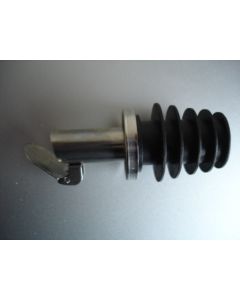 Öl Ausgiesser Inox mit Kunsstoffkorken und Rückfluss-System